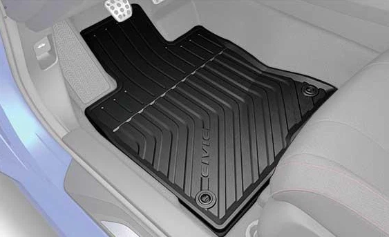 Genuine Honda All Season Weather Floor Mats Set of 4 Fits: 2016-2021 Civic - Image 1 of 3