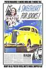 11x17 POSTER - 1937 Nash Lafayette 400 4 Door Sedan Its a Sweetheart for Looks