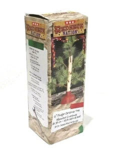 Redneck Nation Christmas Tree Plunger Funny Novelty Gag Gift - Picture 1 of 8