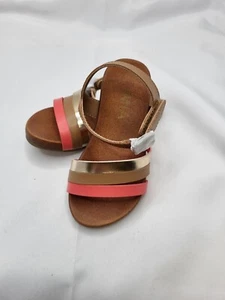 NEW MIA BABY GIRL Missy Strappy Sandal Toddler Size 8 Multicolor #4587A - Picture 1 of 12