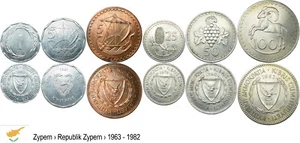 KMS Zypern Republik Zypern _1963 - 1982_ LOT - Picture 1 of 1