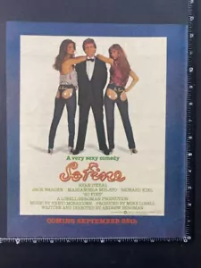 SO FINE - MOVIE ADVERT - 1981 USA 13X10" POSTER ADVERT L195 - Imagen 1 de 1