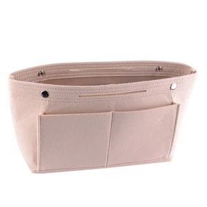 Damen Reisetasche Einsatz Futter Geldbörse Organizer Tasche Filz Handtasche Mul. - Picture 1 of 6