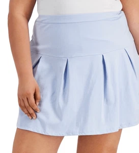 Grayson Threads Black Trendy Plus Size Tennis Skort - Sweet Lilac Size 1X - Picture 1 of 3