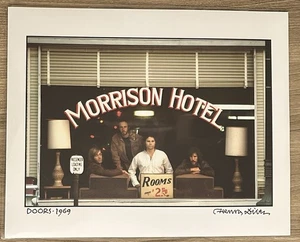 Henry Diltz signed AUTHENTIC 11x14 Foto The Doors Morrison Hotel handsigniert  - Bild 1 von 3