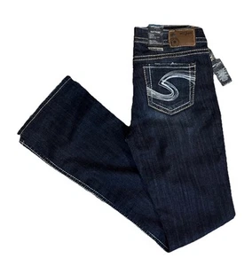 NWT Silver Jeans Natsuki High Rise Curvy Fit Bootcut Jean Women’s Denim 28x35 - Picture 1 of 10