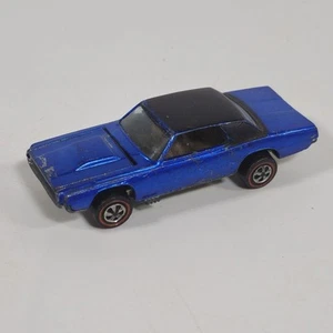 Hot Wheels Redline Red Line Custom T-Bird Blue USA 1967 - Picture 1 of 8