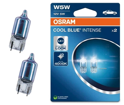 OSRAM COOL BLUE INTENSE 2825CBN-2BL W5W W2,1x9,5d 12V 5W - Bild 1 von 4