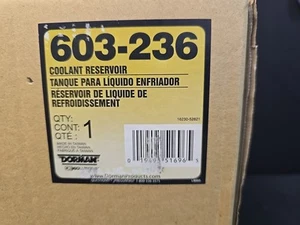 Dorman 603-236 Pressurized Coolant Reservoir. New Never Opened - Picture 1 of 2