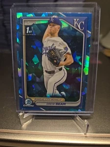 2024 Bowman Chrome Draft Sapphire Edition - Drew Beam #BDC-75 (RC) - Bild 1 von 2