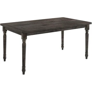 ACME Claudia II Dining Table, Weathered Gray Transitional WEATHERED GRAY - Picture 1 of 1