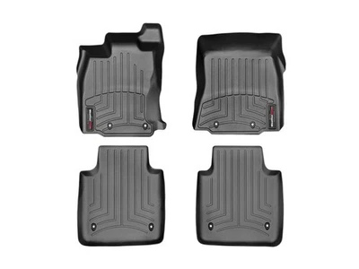 WeatherTech FloorLiner for 2013-2013 Jaguar XJ Series - 1st & 2nd Row, Black - Image 1 of 4