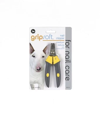 PetMate JW Gripsoft Deluxe Nail Clip Cutting Guard Non Slip Clipper Med - 2 Pack - Imagem 1 de 4