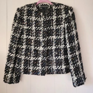 Vintage Tweed Academia Office Business Herbert Grossman Blazer Jacke - Bild 1 von 9