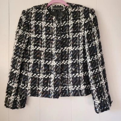 Vintage Tweed Academia Office Business Herbert Grossman Blazer Jacket - Image 1 of 4