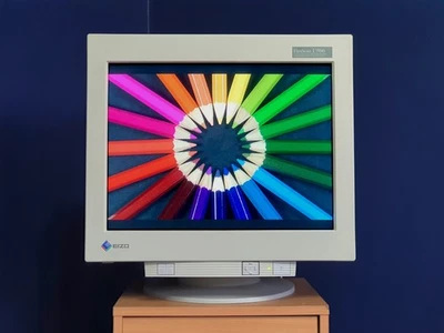 21" EIZO T966 FD Trinitron | Reference CRT Monitor | 5BNC | Japan | 7.7k Uptime! - Bild 1 von 4