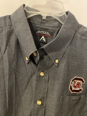 Mens Antigua South Carolina Gamecocks Button Down Shirt XL. Long Sleeves - Image 1 of 4