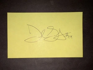 Jordan Schafer, BRAVES (2009 Debut) SIGNED 3x5 Index Card (HS) - Imagen 1 de 1