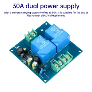 AC 90-220V 10A Doppelquellen Automatische Transferschalter Controller Modul - Bild 1 von 24
