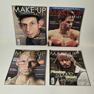 Make Up Artist Magazine  4 Issues 87, 88, 89 & 90 SFX Makeup/VFX/Monster - Image 1 of 4