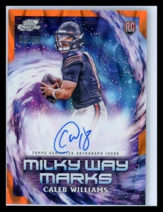 Autografo Caleb Williams - 2024 Topps Cosmic Chrome Milky Way Marks RC 02/25 - Foto 1 di 2