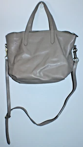 Bolso de Mano Cuyana Cuero Guijarro Marrón Tostado Correa para el Hombro Cremallera - Imagen 1 de 9
