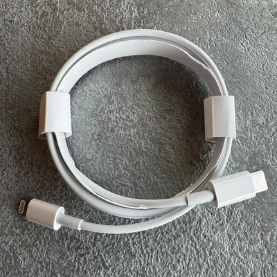 Apple iPhone Genuine/Official USB-C (Type C) to Lightning Charger Cable - Image 1 of 4