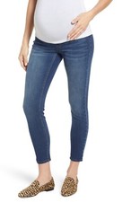 New Women's Maternity 1822 DENIM Stretch 360 Ankle Skinny Jeans NWT Size 27