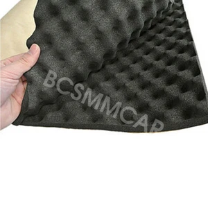 20mm Car Hood Sound Deadener Insulation Pad Heat Shield Self-adhesive 39X19in - Picture 1 of 9