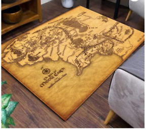 Lord Of the rings middle earth small rug 80 x 140cm LOTR