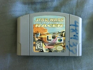 Star Wars Episode 1 Racer - Nintendo 64 Game Cartridge- Tested, Authentic - Picture 1 of 2