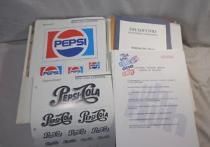 1991 PEPSI COLA "Uh-Huh" Orig'l Artwork Licensee Press Kit, Bradford Corp. RARE - Picture 1 of 10