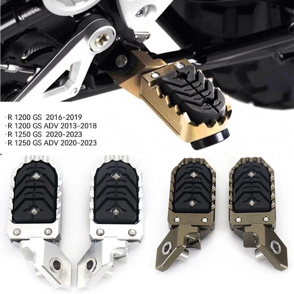 Adjustable Foot Pegs For BMW R1200GS ADV K50 2016-2019 R1250GS Adventure 2020-23 Foto 1 de 4