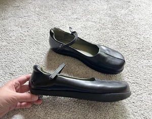 Kalso Earth Solar Mary Jane Shoes Womens Size 11 D Wide Leather Negative Heel - Foto 1 di 5