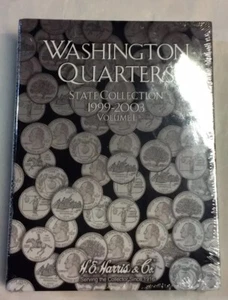 Washington Quarters State Collection 1999-2003 Volume 1 ,set Of 6 Books,harris - Picture 1 of 7