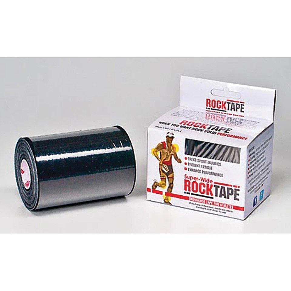 MILS Rock Tape Mini Big Daddy Cinta de Kinesiología 4" X 16.5' Negra Foto 1 de 1