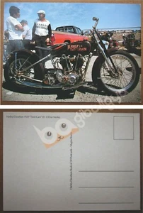 Cartolina Postale Moto "HARLEY DAVIDSON - Modello TWIN CAM - Anno 1929" - Rarità - Picture 1 of 1
