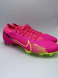 Nike Zoom Mercurial Vapor 15 Pro FG Soccer Cleats Pink DJ5603-605 Men Size 13 - Picture 1 of 6