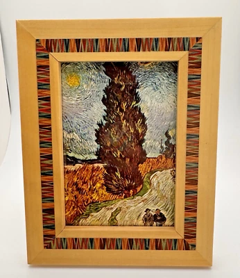 Furio 3x4" Solid Wood Frame Marquetry Studio Wood Collection - Image 1 of 4