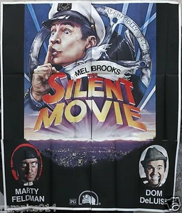 Mel Brooks Stummfilm Vintage Original 6 Blatt Filmplakat 1976 - Bild 1 von 2
