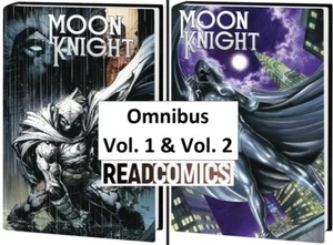 Marvel MOON KNIGHT OMNIBUS Vol. 1 & Vol. 2 HC Finch & Ross / 1,976 Pages 2 books - Picture 1 of 5