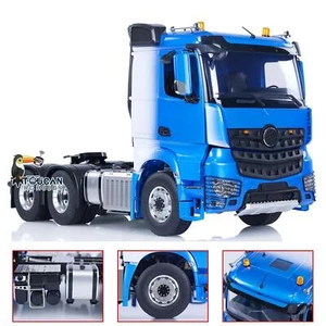 1/14 6x6 RC Tractor Truck RTR Wireless Control Car Model Metal Chassis Sounds - Picture 1 of 23
