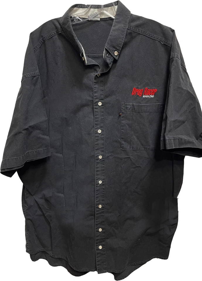 CAMISA VRHTF NHRA "DE COLECCIÓN ORIG TOM THE MONGOOSE MCEWEN DRAG RACER MAGAZINE" CON CERTIFICADO DE AUTENTICIDAD Foto 1 de 4