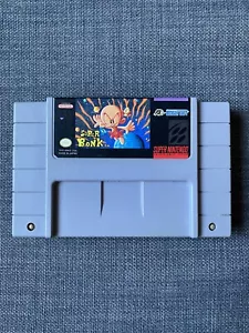 Super Bonk (Super Nintendo Entertainment System, 1994) Fast Shipping - Picture 1 of 6