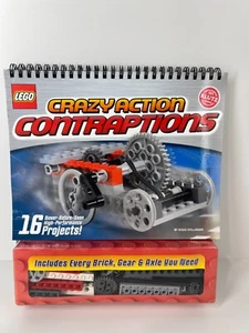 Lego Crazy Action Contraptions 16 proyectos cada eje de engranaje de ladrillo que necesitas Klutz - Imagen 1 de 10