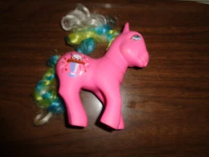 Raro De colección 1987 Hasbro My Little Pony G1 Sippin' Soda Chocolate Delight MLP - Imagen 1 de 7