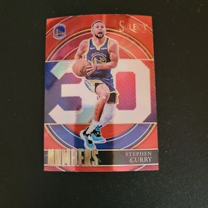2021-22 Select Stephen Curry Select Numbers Red #5  SP - Picture 1 of 1