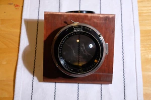 Wollensak Verito F4 11 1/2 inch soft diffused focus lens with studio shutter - Picture 1 of 16