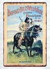 Buffalo Bill's Wild West Congress Rough Riders of the World Poster metal tin