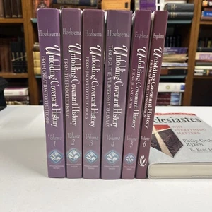 Unfolding Covenant History By Multiple Authors/6 Vol Set/HB/DJ - Foto 1 di 12